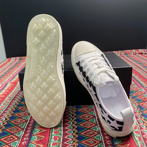 AMIRI Stars Court Low Black White - Picture 6 of 6